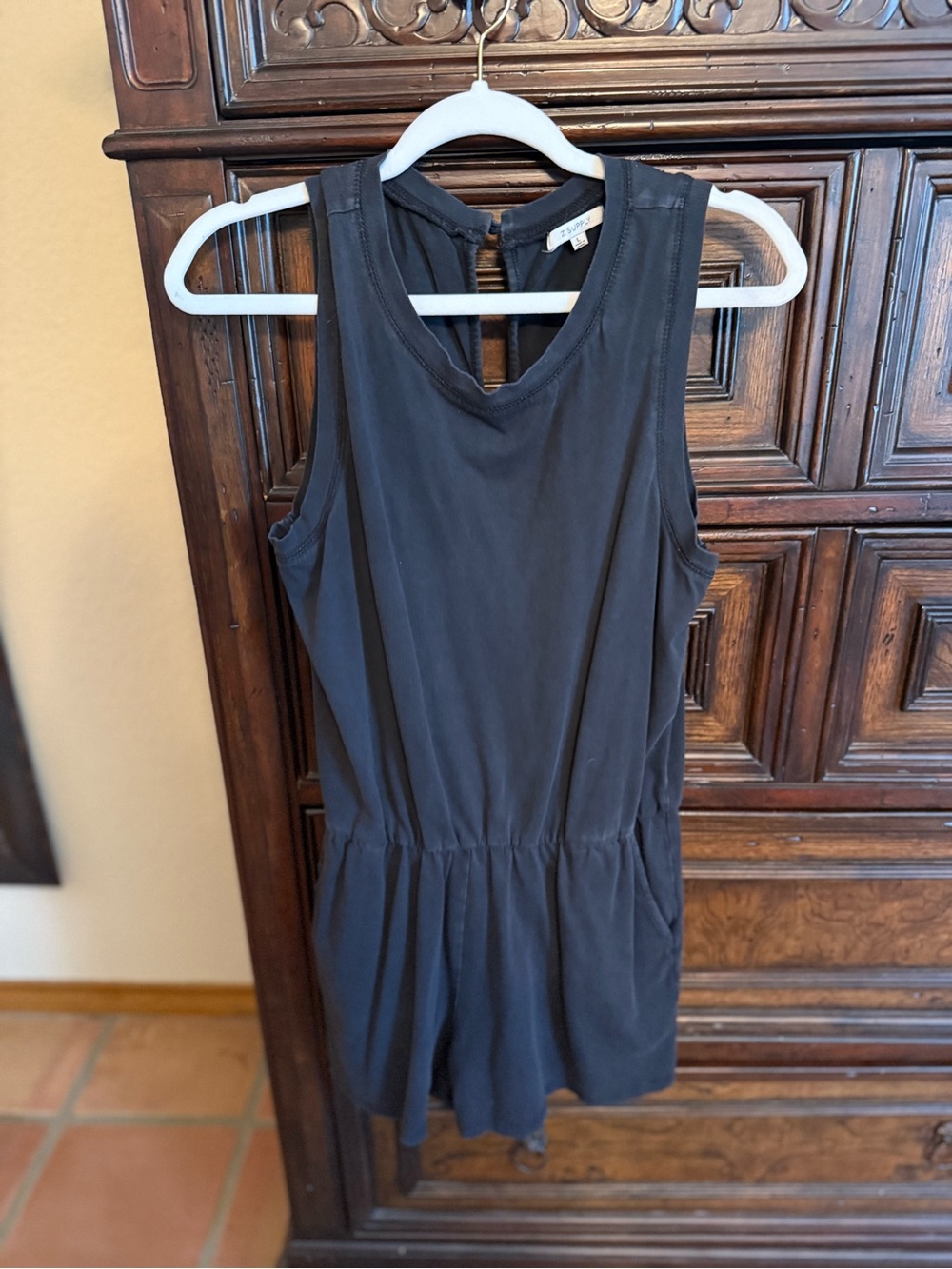 Z Supply Black Sleeveless romper